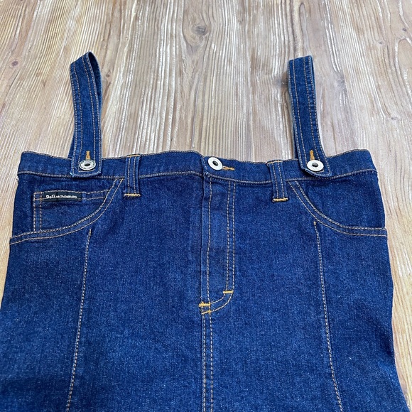 AUTHENTIC DOLCE & GABBANA DENIM DRESS - Picture 9 of 9